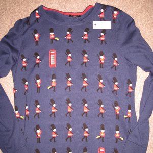 Talbots London Button Cuff Sweater NWT Petite Smal